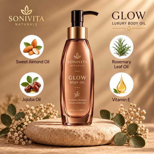 SoniVita Glow Körperöl — 100 ml