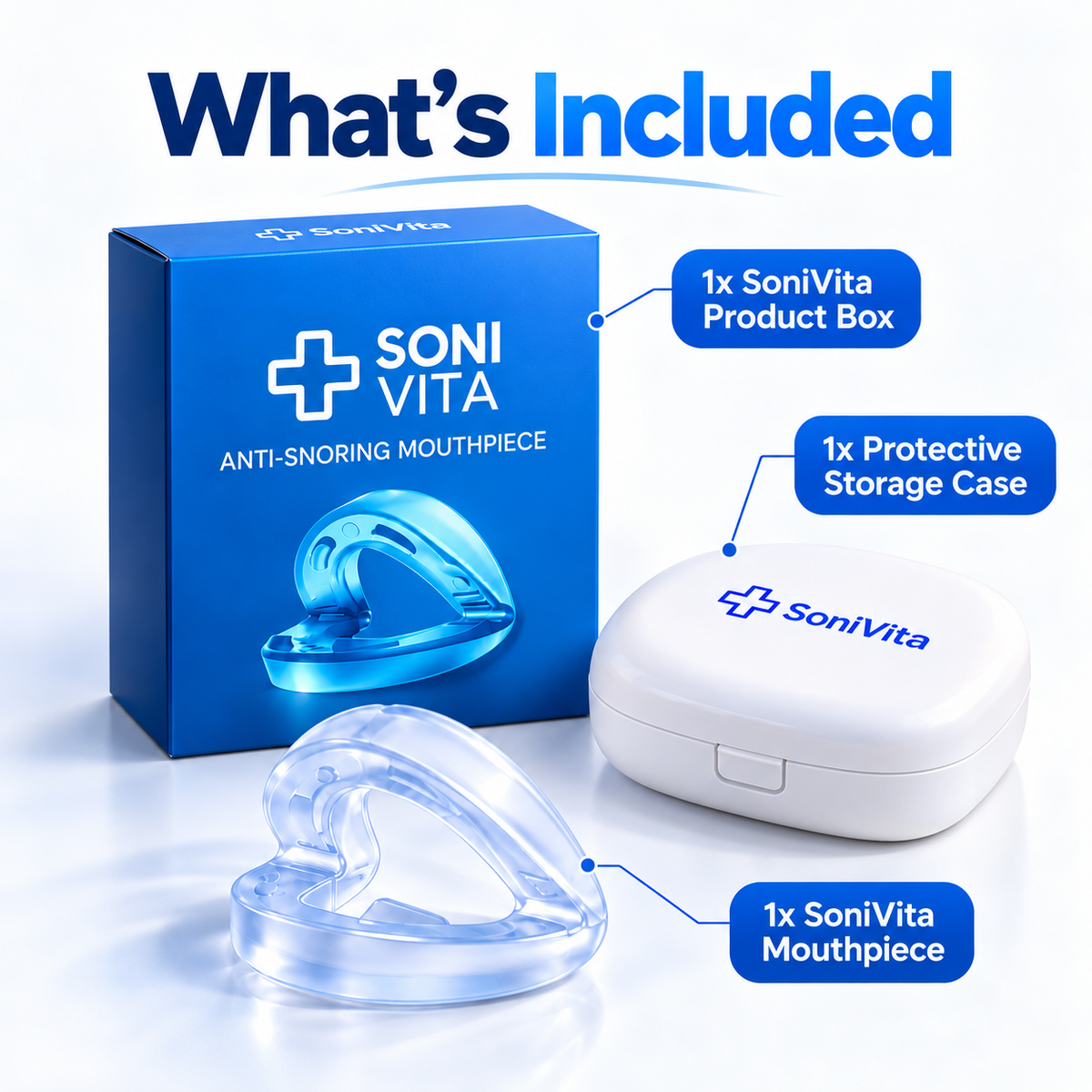 SoniVita - Anti-Snoring Mouthpiece Universal Size